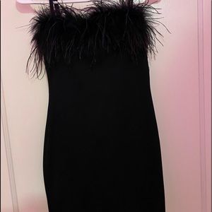 Black 90’s Chic Bodycon Dress FashionNova